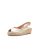 Geox – D IBERIDE A, Sandalia de cuña Mujer, Lt Gold,